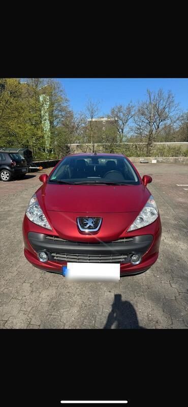 Rot Gebraucht 2007 Peugeot 207 CC Cabrio | 3.100 € (Superpreis) - Bild 1/4