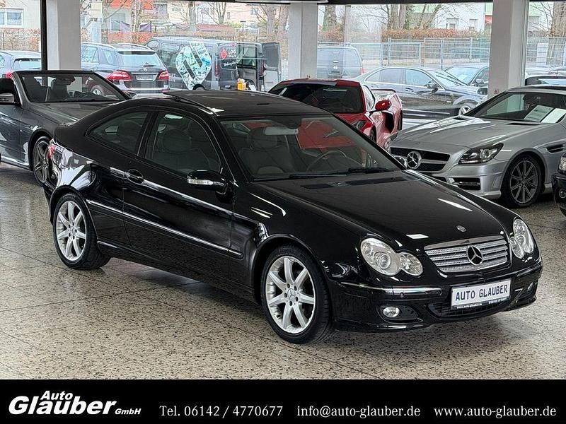Schwarz Gebraucht 2006 Mercedes C200 Coupé | 9.950 € - Bild 1/4