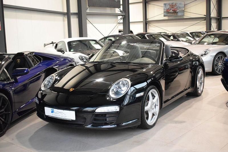 Schwarz Gebraucht 2009 Porsche 911 Carrera Cabriolet Cabrio | 61.899 € (Guter Preis) - Bild 1/3