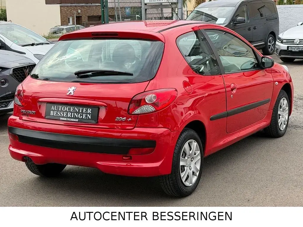 Gebraucht Peugeot 206+ 60 PS (44 kW) 2009 Rouge aden Kleinwagen