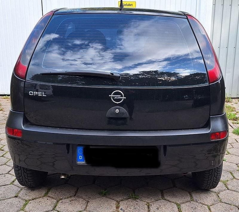 Gebraucht Opel Corsa 75 PS (55 kW) 2002 Schwarz Kleinwagen