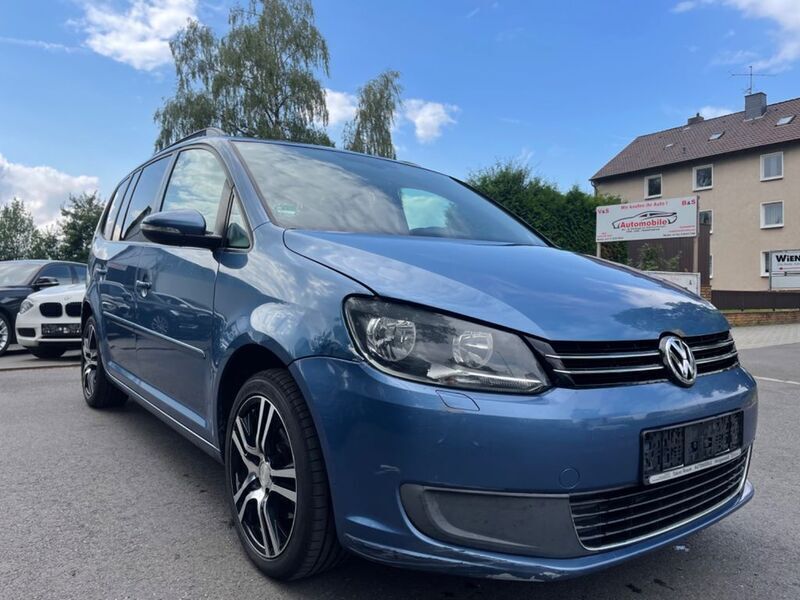 Gebraucht VW Touran Comfortline 140 PS (102 kW) 2011 Blau Van / Kleinbus