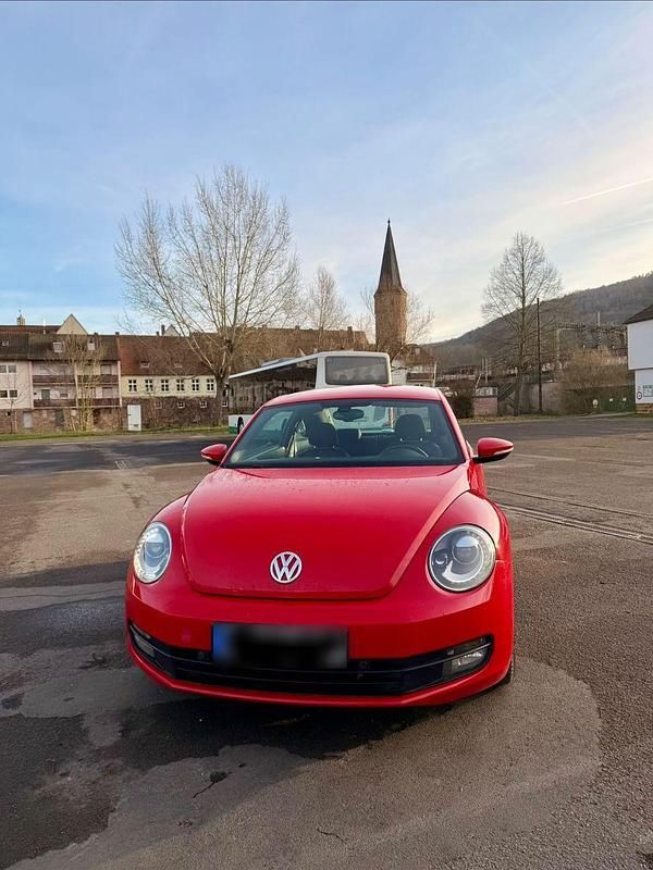 Usata VW Beetle 160 CV (117 kW) 2012 Rosso Utilitaria