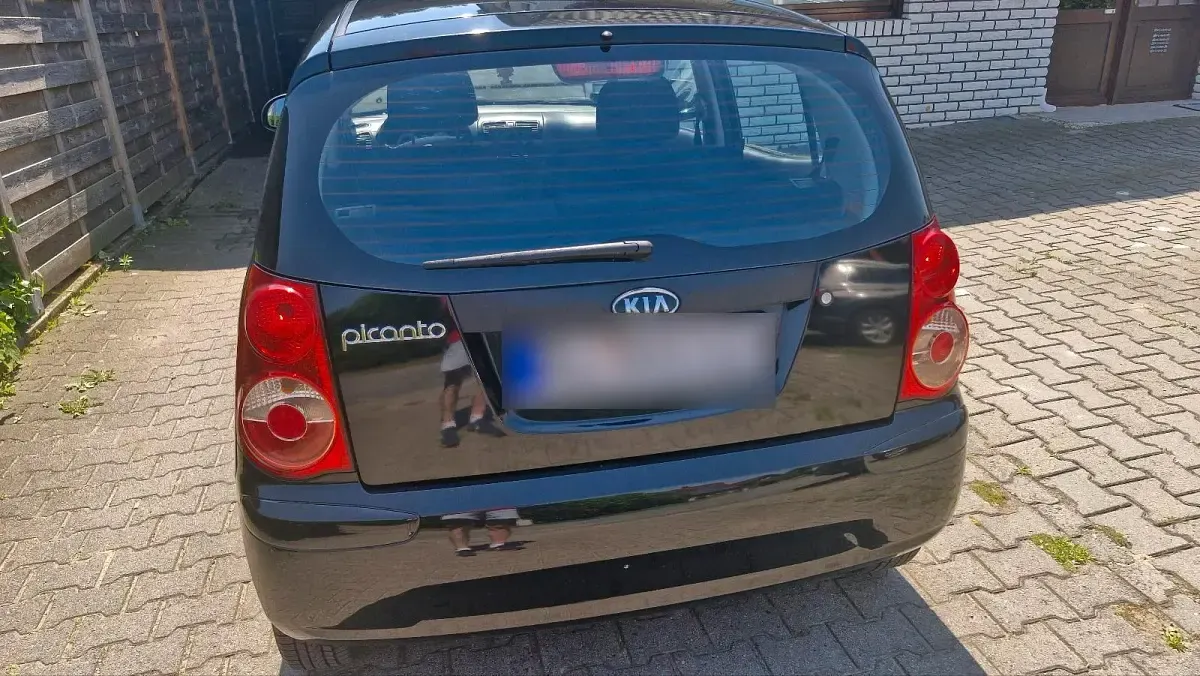 Gebraucht Kia Picanto 68 PS (50 kW) 2009 Schwarz Kleinwagen