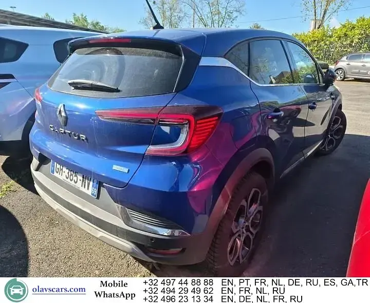 Usata Renault Captur Intens 159 CV (116 kW) 2022 Blu SUV