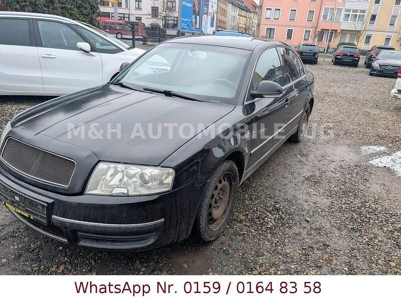 Gebraucht Skoda Superb Exclusive 140 PS (102 kW) 2008 Schwarz magic perleffekt Limousine