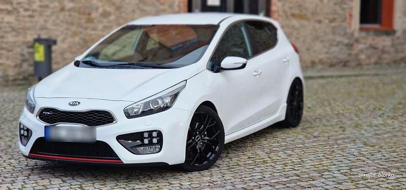 Gebraucht Kia Ceed GT-Track 204 PS (150 kW) 2015 Weiß Kleinwagen