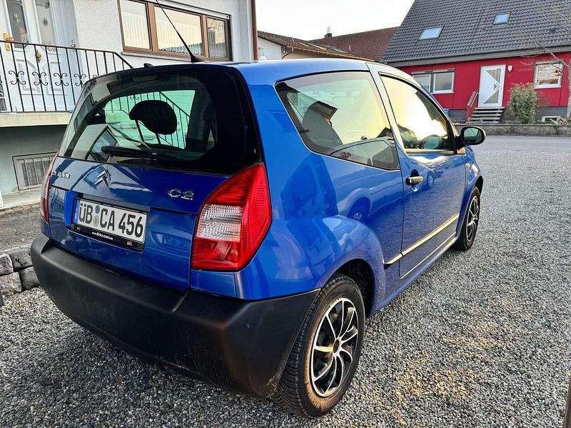 Brugt Citroën C2 Advance 60 HK (44 kW) 2007 Blå Hatchback
