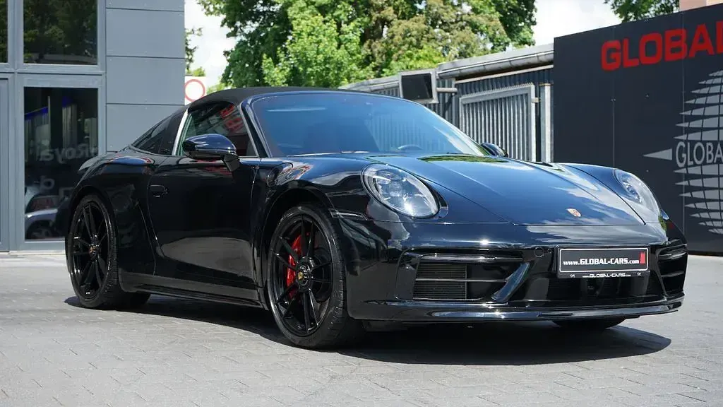 Brugt Porsche 992 480 HK (353 kW) 2022 Sort Cabriolet