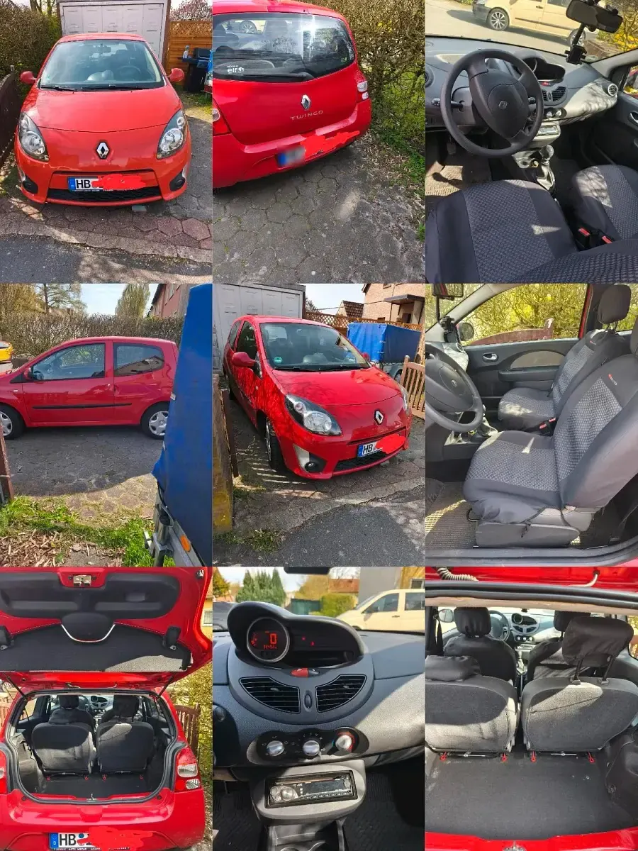 Brugt Renault Twingo 2009 Rød Hatchback