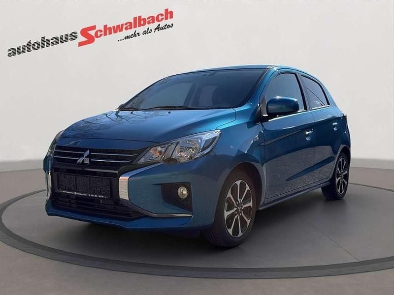 Neu Mitsubishi Space Star Select+ 71 PS (52 kW) 2025 Atollblau Kleinwagen