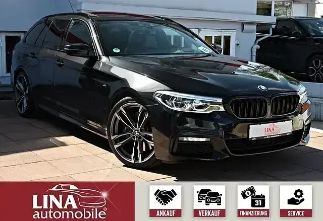 Gebraucht BMW 540 M Sport 340 PS (250 kW) 2019 Black sapphire Kombi