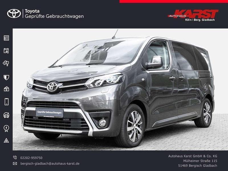 Basaltgrau metallic Gebraucht 2020 Toyota Proace Verso Executive Kombi | 40.950 € (Teuer) - Bild 1/4