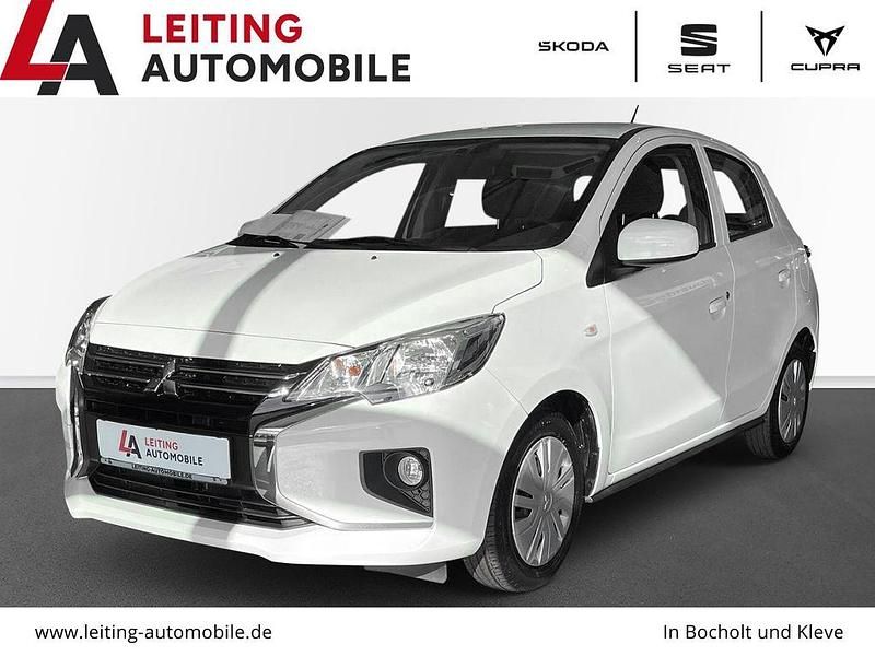 S) (weiss Gebraucht 2022 Mitsubishi Space Star Select Limousine | 10.945 € (Fairer Preis) - Bild 1/4