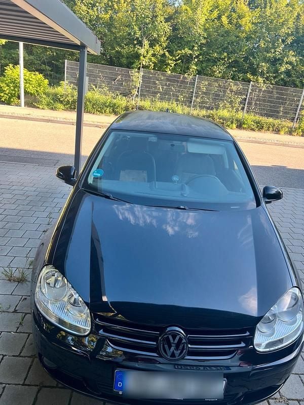 Schwarz Gebraucht 2007 VW Golf V Kleinwagen | 4.400 € - Bild 1/4
