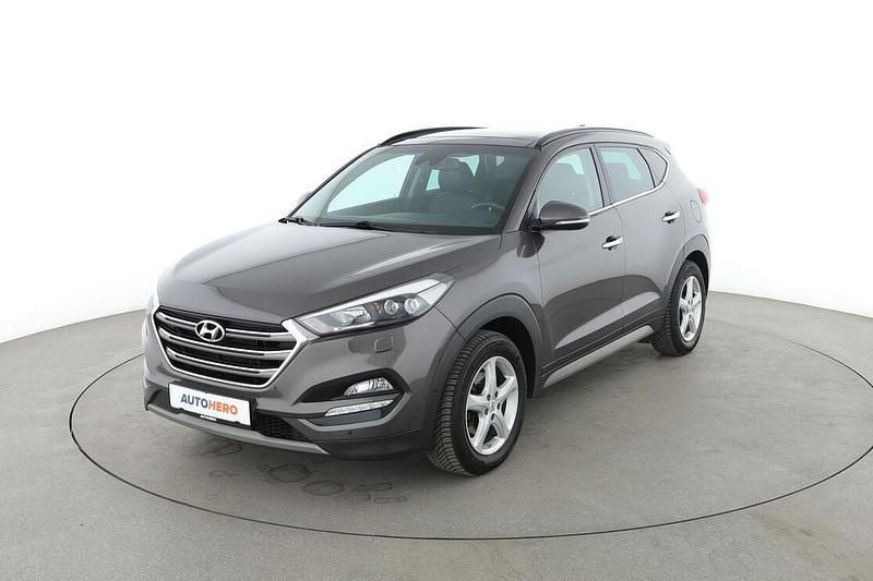 Braun Gebraucht 2018 Hyundai Tucson Premium SUV | 19.490 € (Fairer Preis) - Bild 1/3