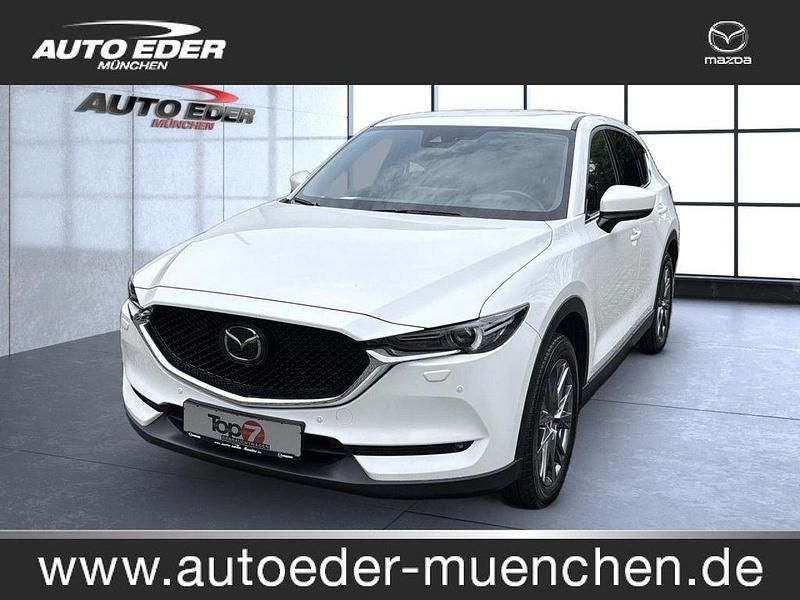 Weiss Gebraucht 2021 Mazda CX-5 Sports-Line SUV | 29.980 € (Fairer Preis) - Bild 1/4
