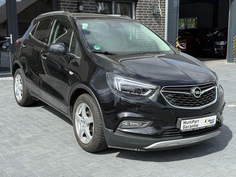 Onyx schwarz Gebraucht 2018 Opel Mokka X Design Edition SUV | 15.490 € (Fairer Preis) - Bild 1/4