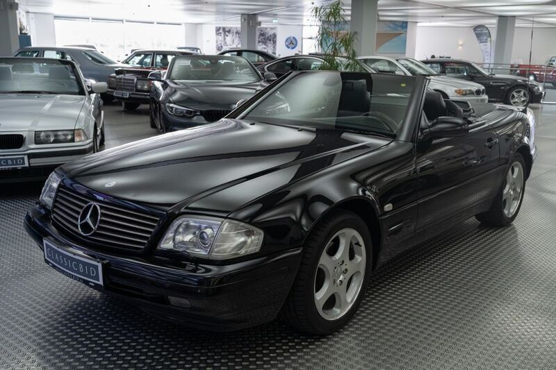 Gebraucht Mercedes SL320 224 PS (164 kW) 1999 Schwarz Cabrio