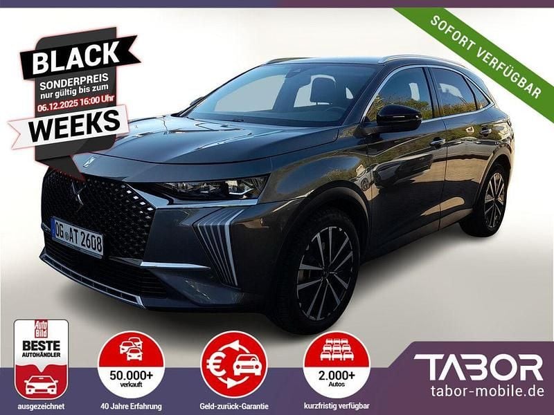 Platinum grau metallic Gebraucht 2023 DS Automobiles DS7 Crossback Rivoli SUV | 34.588 € (Guter Preis) - Bild 1/4