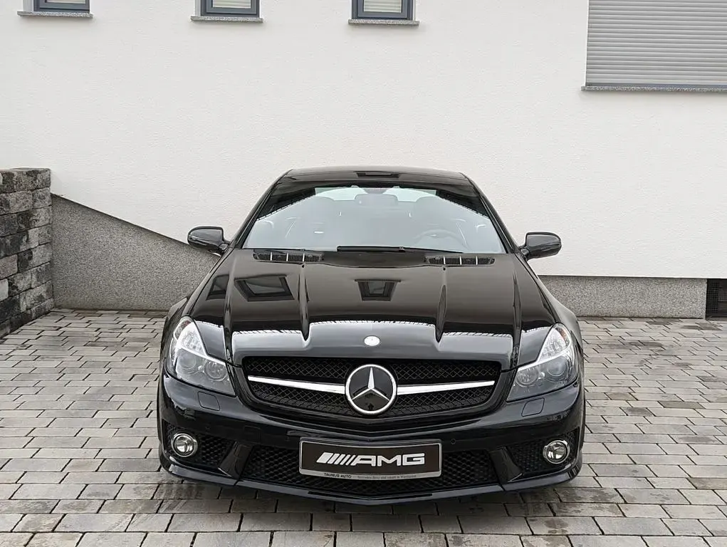 Gebraucht Mercedes SL63 AMG AMG 525 PS (386 kW) 2008 Schwarz Cabrio