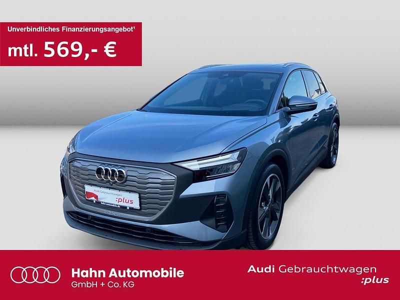 Gebraucht Audi Q4 e-tron Basis 210 kW (286 PS) 2025 Geysirblau metallic SUV