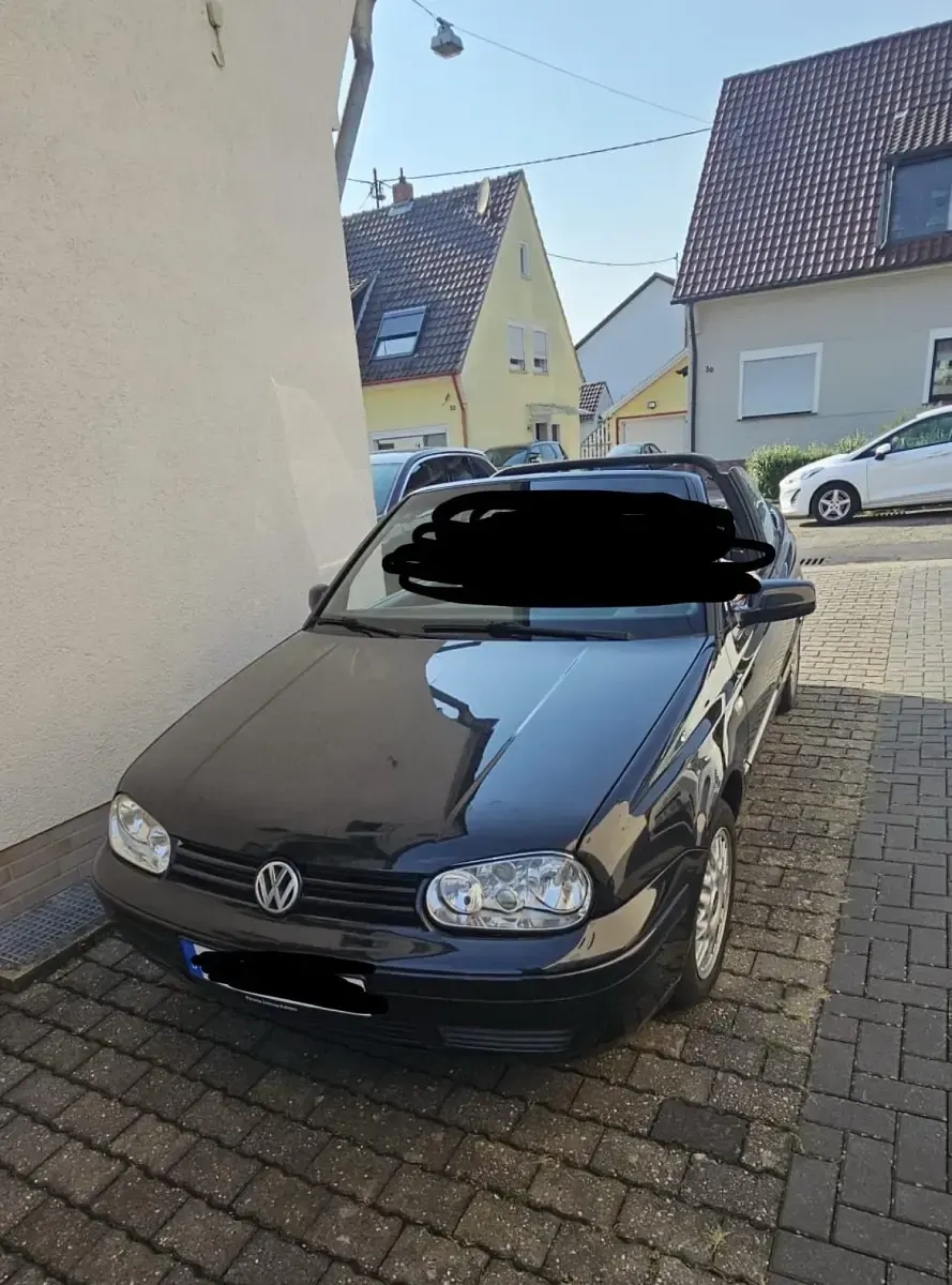 Używany VW Golf 2002 Czarny Kabriolet