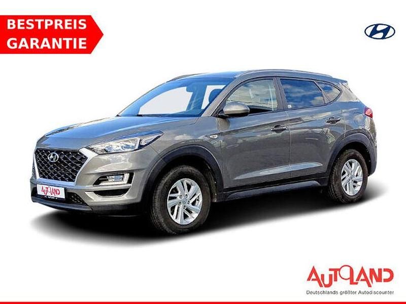 Grau Gebraucht 2018 Hyundai Tucson SUV | 16.990 € (Fairer Preis) - Bild 1/4