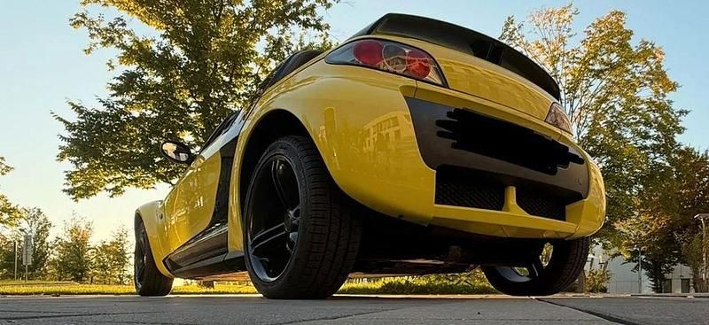 Gebraucht Smart Roadster 82 PS (60 kW) 2003 Gelb Cabrio