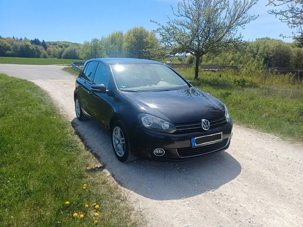 Gebraucht VW Golf VI Style 80 PS (58 kW) 2011 Schwarz Kombi