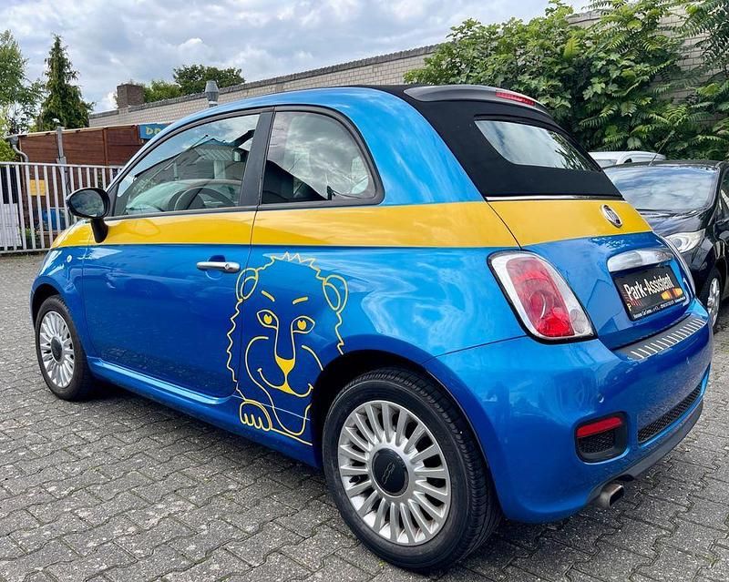 Gebraucht Fiat 500S S 105 PS (77 kW) 2014 Blau Cabrio