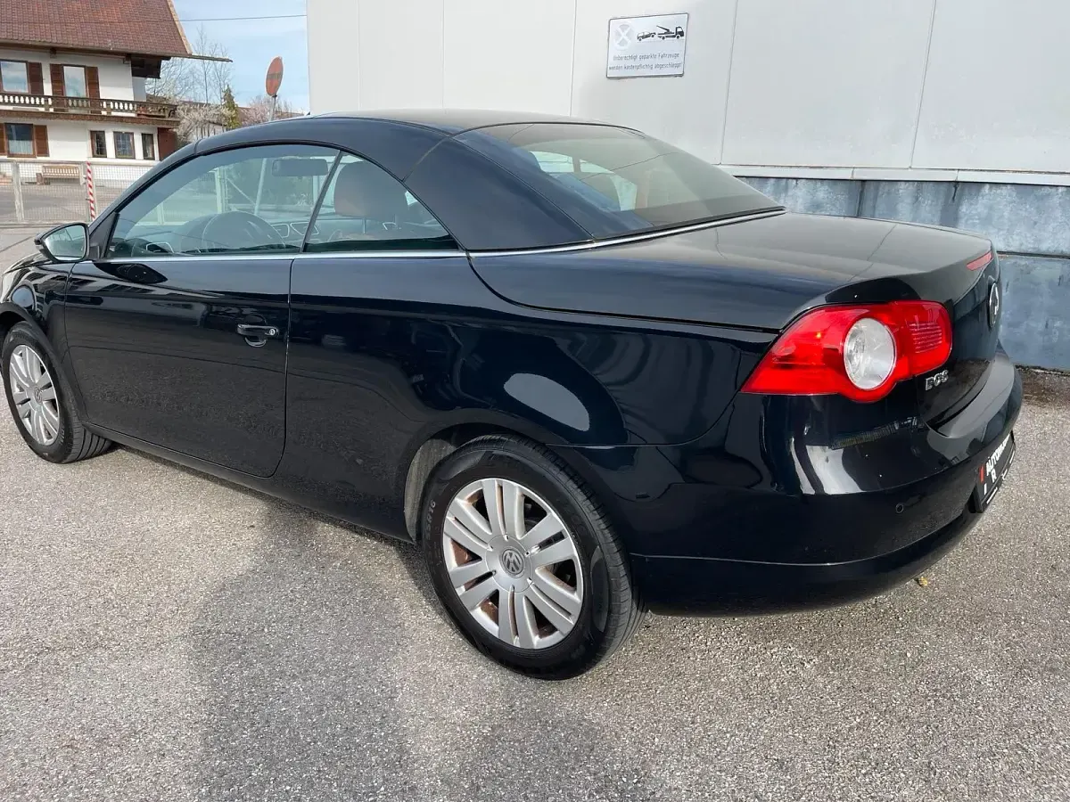 Gebraucht VW Eos 122 PS (89 kW) 2009 Schwarz Cabrio