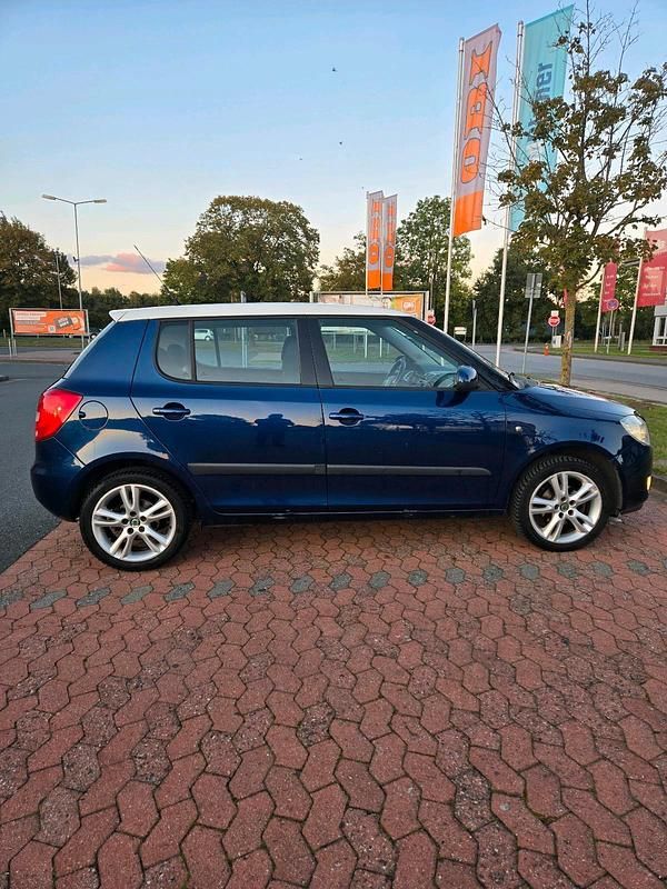 Gebraucht Skoda Fabia 86 PS (63 kW) 2008 Blau Kleinwagen