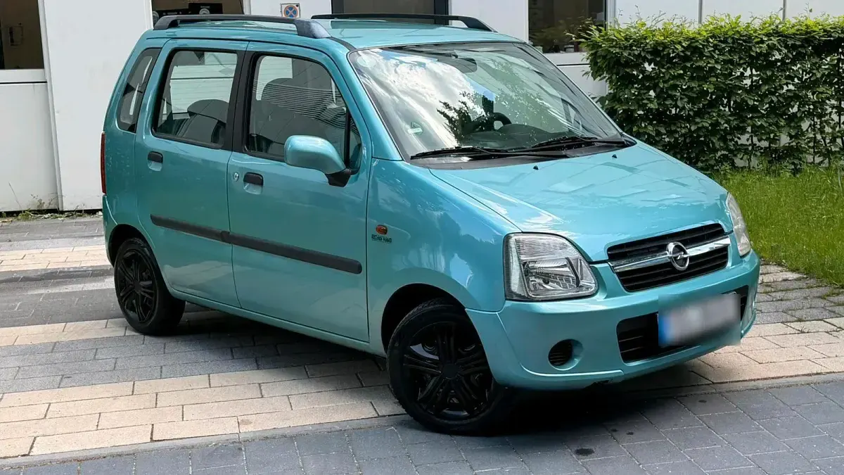 Używany Opel Agila 2003 Zielony Minivan