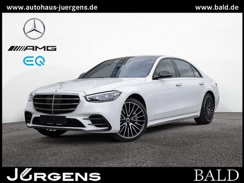 Weiss manufaktur lack manufaktur opalithweiss bright Gebraucht 2024 Mercedes S450 AMG Limousine | 124.880 € (Teuer) - Bild 1/4