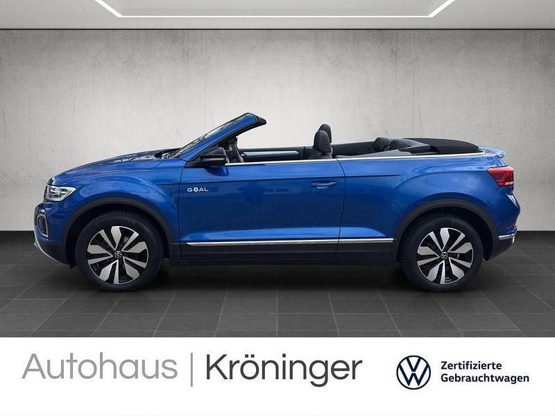 Gebraucht VW T-Roc Cabriolet Goal 116 PS (85 kW) 2025 Blau Cabrio