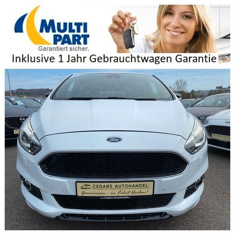 Gebraucht Ford S-MAX ST-Line 239 PS (175 kW) 2018 Frostweiß Van / Kleinbus