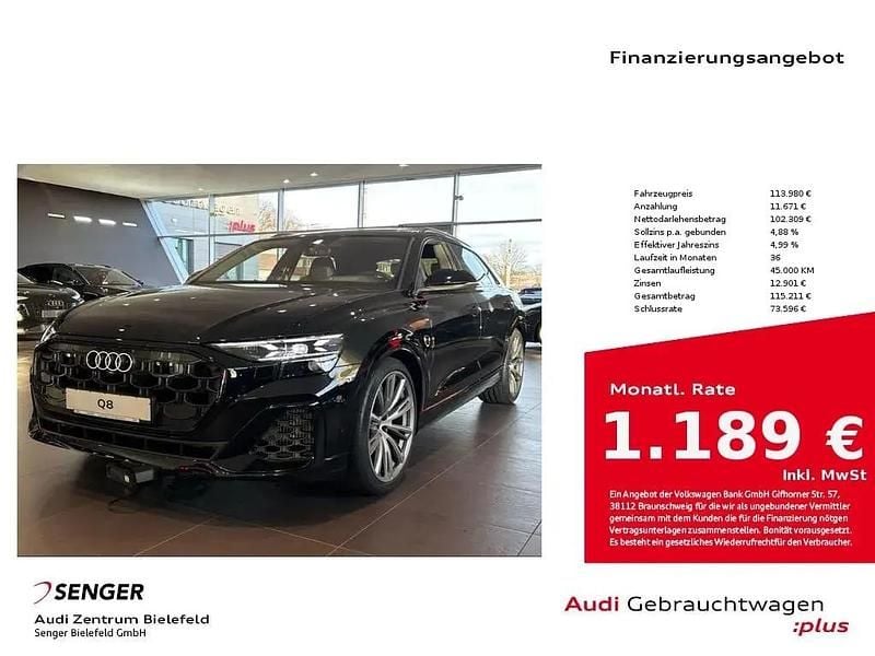 Używany Audi Q8 Business 489 KM (359 kW) 2025 SUV