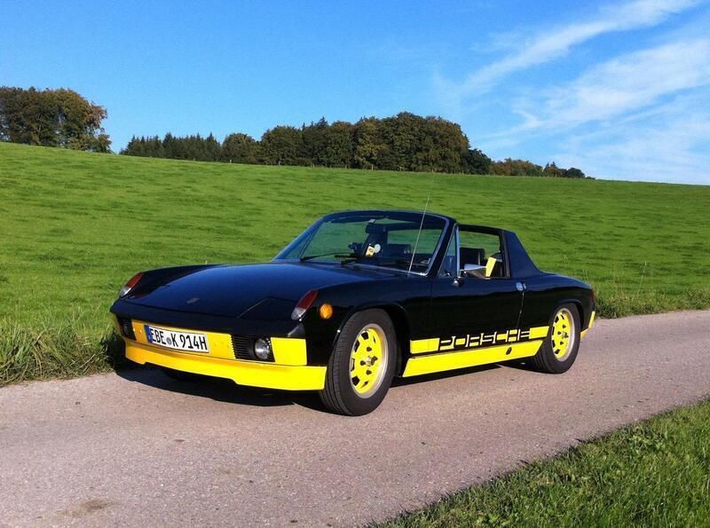 Schwarz Gebraucht 1974 Porsche 914 Edition Cabrio | 36.500 € - Bild 1/4