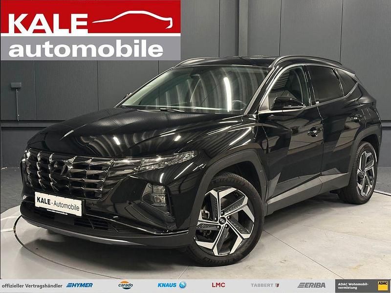 Phantom black metallic Gebraucht 2021 Hyundai Tucson Trend SUV | 25.970 € (Guter Preis) - Bild 1/4