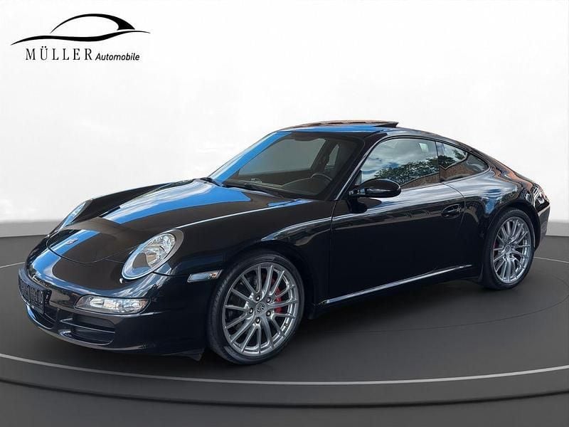 Basaltschwarz Gebraucht 2005 Porsche 911 Carrera S Coupé | 47.990 € (Teuer) - Bild 1/4