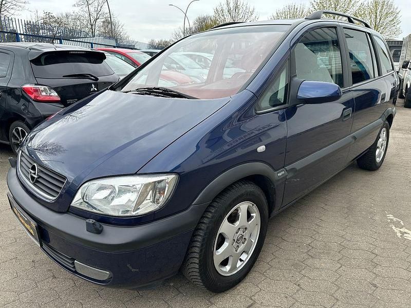 Gebraucht Opel Zafira Comfort 116 PS (85 kW) 2000 Blau Van / Kleinbus