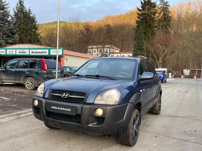 Gebraucht Hyundai Tucson GLS 113 PS (83 kW) 2005 Blau SUV