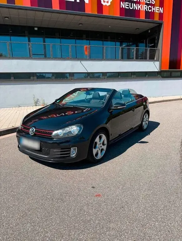 Gebraucht VW Golf Cabriolet GTI 211 PS (155 kW) 2015 Schwarz Cabrio