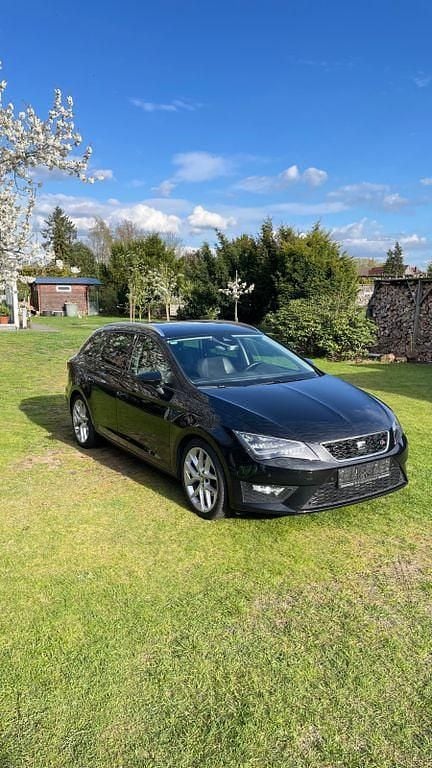 Usata Seat Leon FR 150 CV (110 kW) 2016 Nero Berlina
