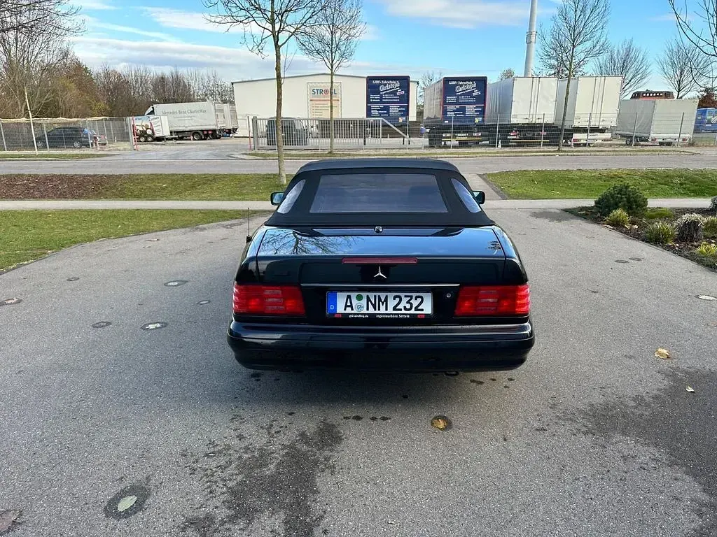 Gebraucht Mercedes SL320 231 PS (169 kW) 1998 Schwarz Cabrio