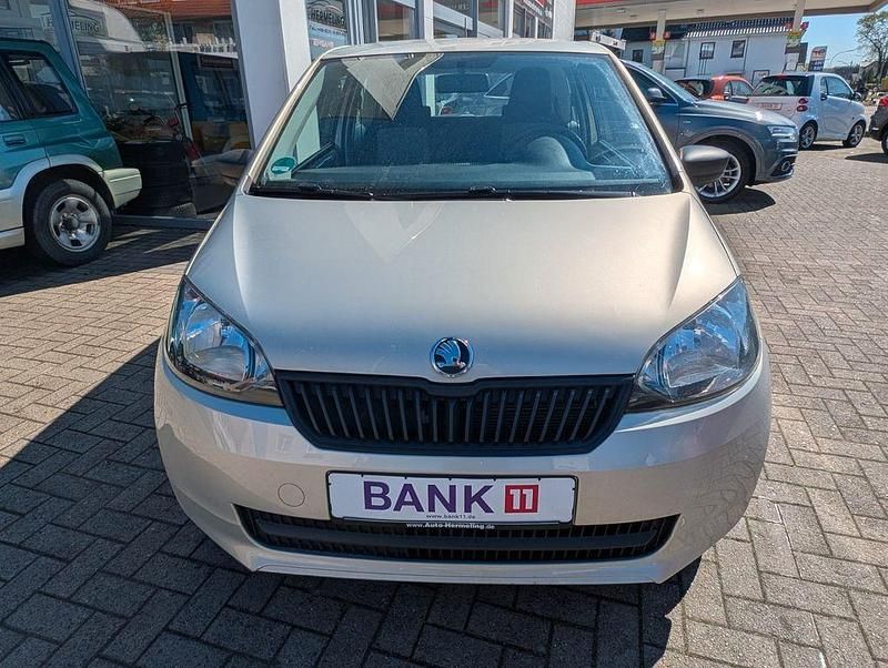 Gebraucht Skoda Citigo Active 60 PS (44 kW) 2014 Silber Kleinwagen