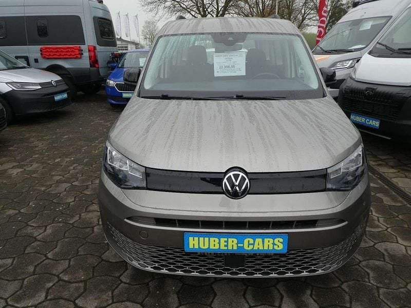 Gebraucht VW Caddy 122 PS (89 kW) 2021 Beige Van / Kleinbus