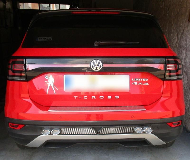 Gebraucht VW T-Cross 95 PS (69 kW) 2020 Rot SUV