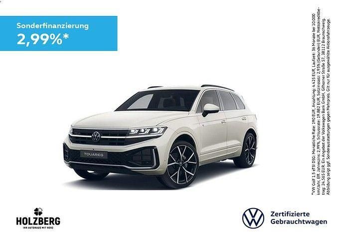Sechura beige metallic Gebraucht 2025 VW Touareg R-line SUV | 80.990 € - Bild 1/4